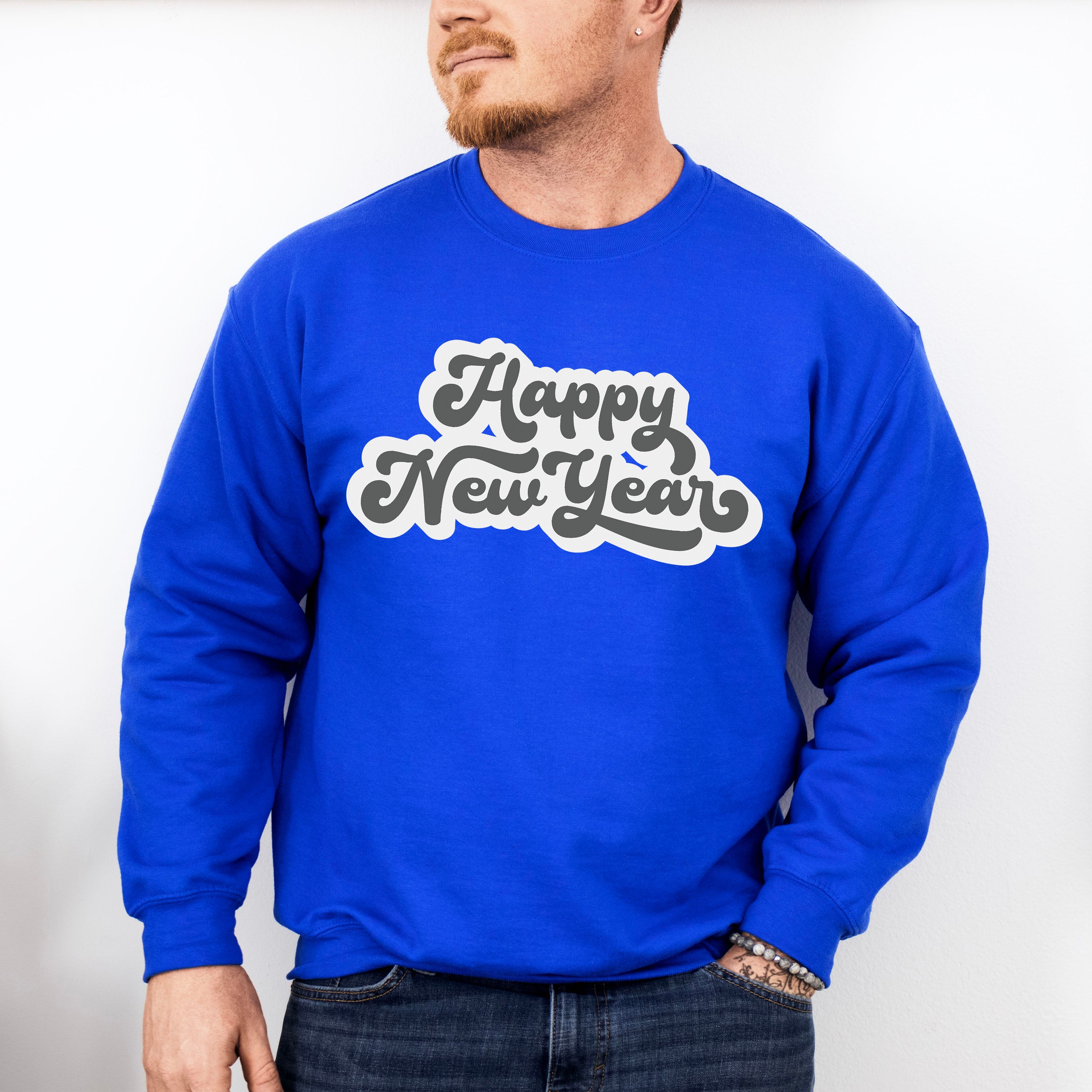Happy New Year - New Years Unisex Crewneck T-Shirt Sweatshirt Hoodie