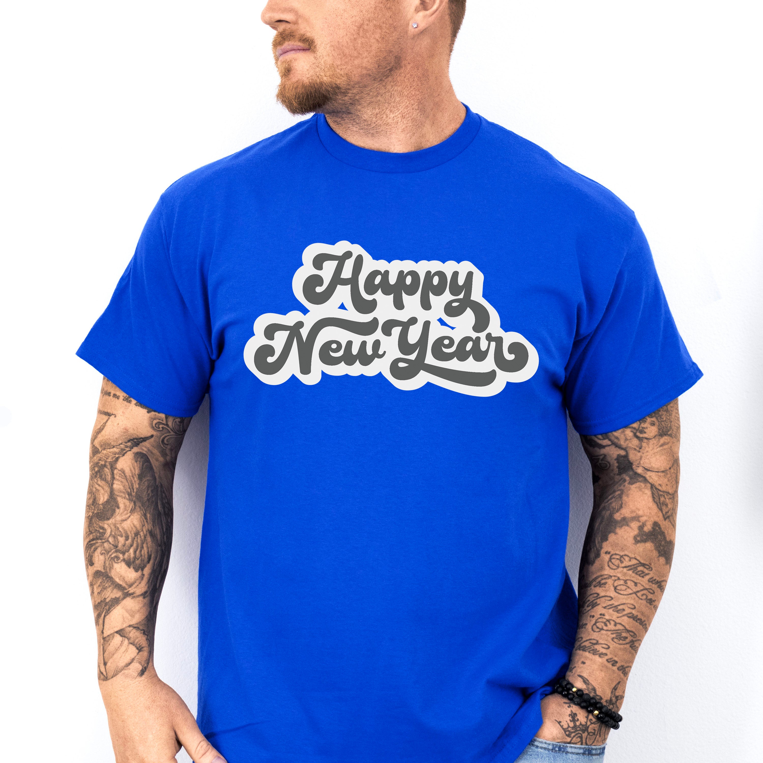 Happy New Year - New Years Unisex Crewneck T-Shirt Sweatshirt Hoodie