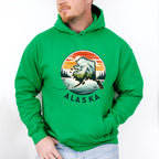Colorful Alaska Design - States & Cities Unisex Crewneck T-Shirt Sweatshirt Hoodie