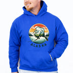 Colorful Alaska Design - States & Cities Unisex Crewneck T-Shirt Sweatshirt Hoodie