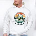 Colorful Alaska Design - States & Cities Unisex Crewneck T-Shirt Sweatshirt Hoodie