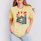 Colorful Arizona Design - States & Cities Unisex Crewneck T-Shirt Sweatshirt Hoodie