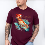Colorful California Design - States & Cities Unisex Crewneck T-Shirt Sweatshirt Hoodie