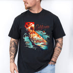Colorful California Design - States & Cities Unisex Crewneck T-Shirt Sweatshirt Hoodie