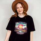 Colorful Colorado Design - States & Cities Unisex Crewneck T-Shirt Sweatshirt Hoodie