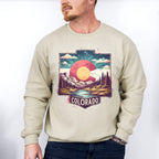 Colorful Colorado Design - States & Cities Unisex Crewneck T-Shirt Sweatshirt Hoodie