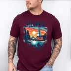 Colorful Delaware Design - States & Cities Unisex Crewneck T-Shirt Sweatshirt Hoodie