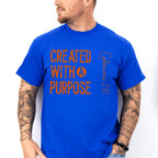 Created With A Purpose - Christianity Unisex Crewneck T-Shirt Sweatshirt Hoodie