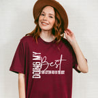 Letting God Do The Best - Christianity Unisex Crewneck T-Shirt Sweatshirt Hoodie