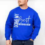 Letting God Do The Best - Christianity Unisex Crewneck T-Shirt Sweatshirt Hoodie