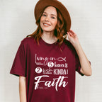 Living On Five Loaves And Two Fish - Christianity Unisex Crewneck T-Shirt Sweatshirt Hoodie