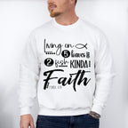 Living On Five Loaves And Two Fish - Christianity Unisex Crewneck T-Shirt Sweatshirt Hoodie