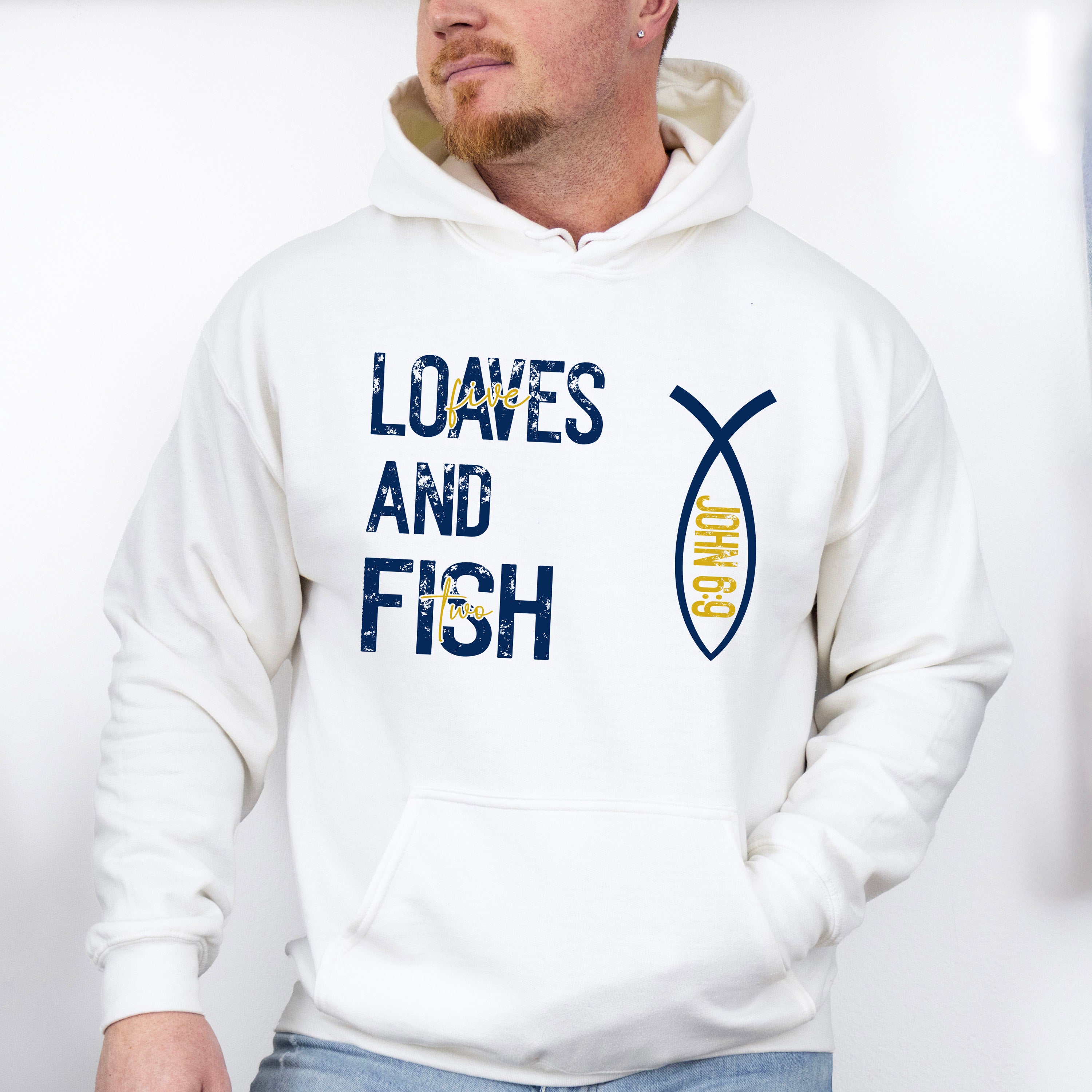Five Loaves And Two Fish - Christianity Unisex Crewneck T-Shirt Sweatshirt Hoodie