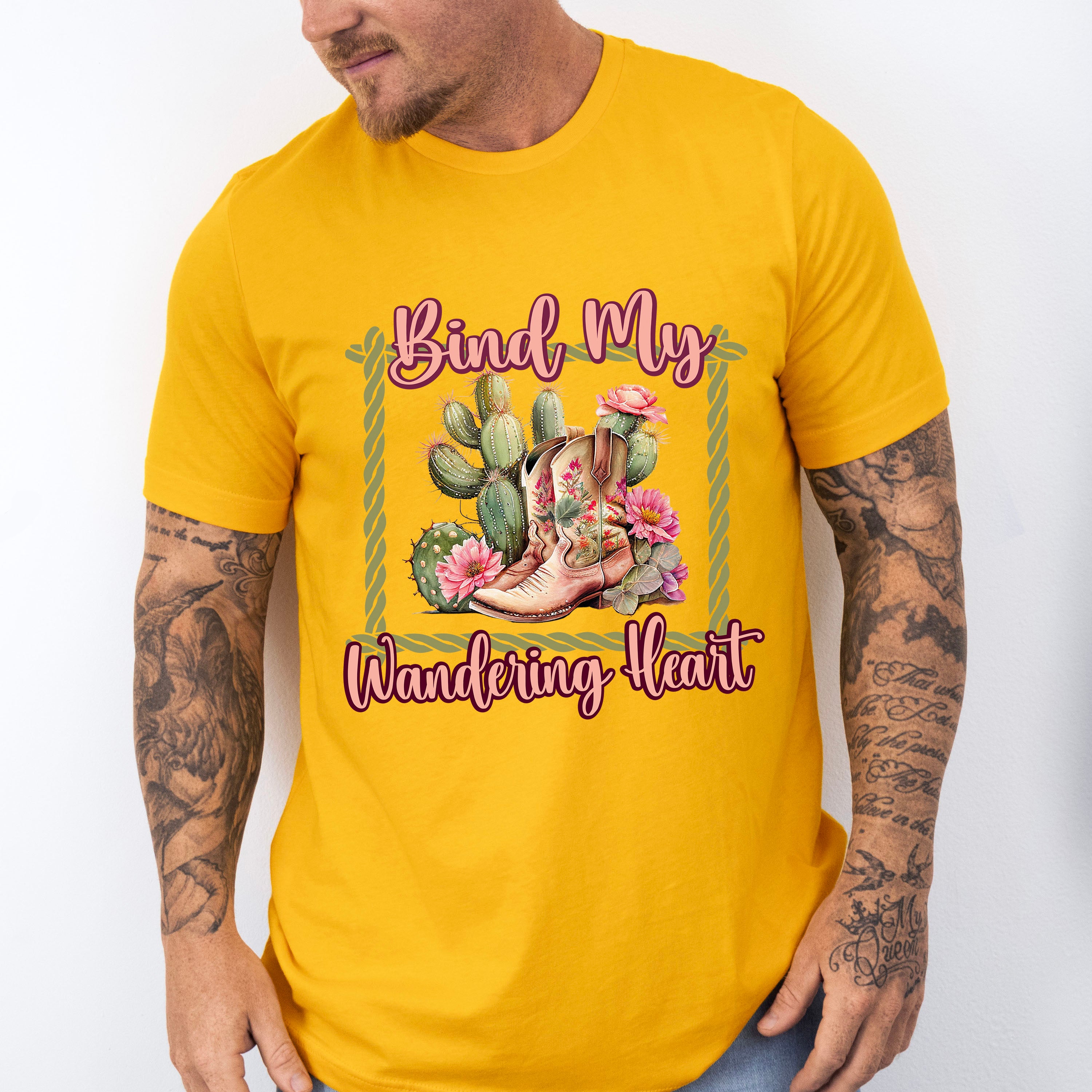 Bind My Wandering Heart - Christianity Unisex Crewneck T-Shirt Sweatshirt Hoodie