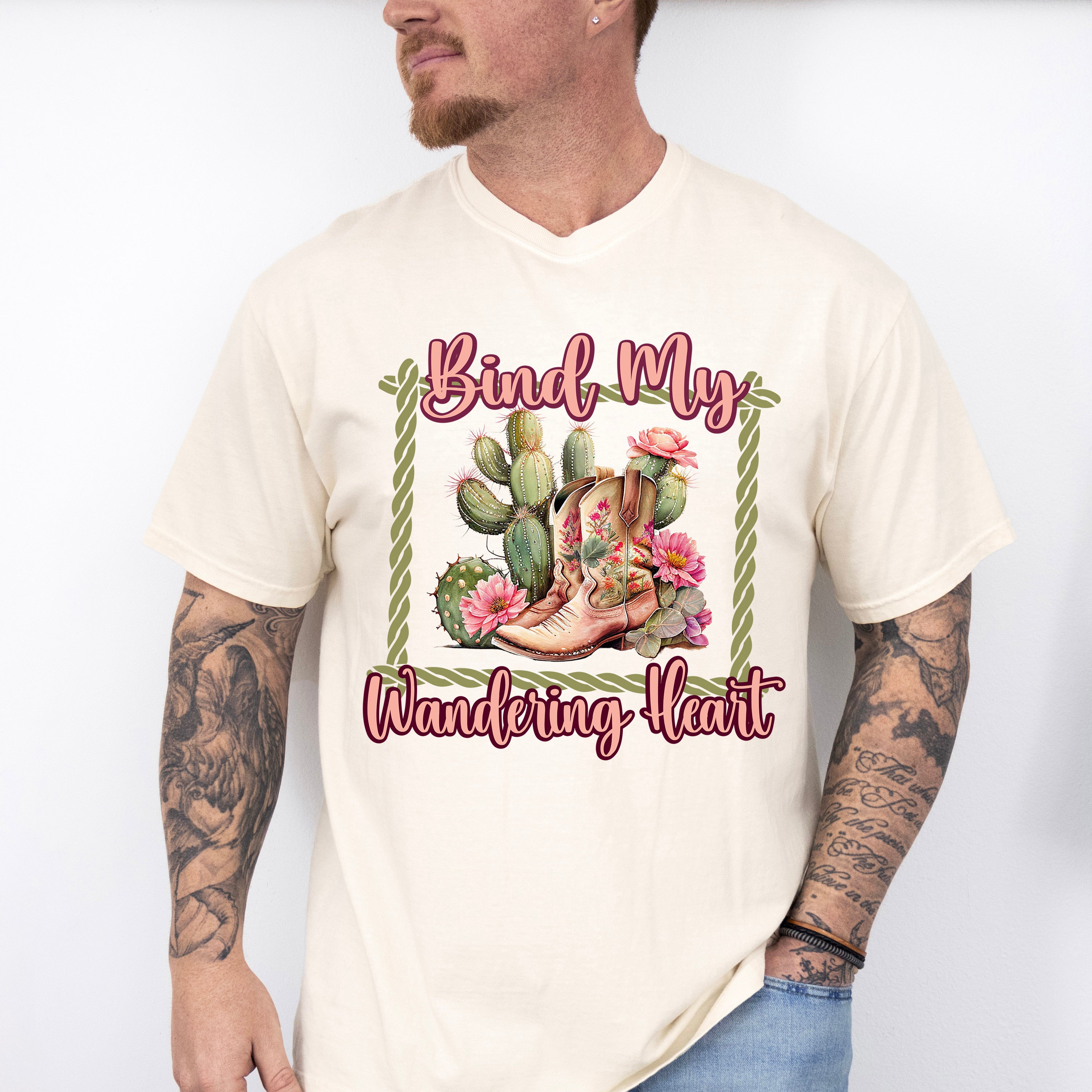 Bind My Wandering Heart - Christianity Unisex Crewneck T-Shirt Sweatshirt Hoodie