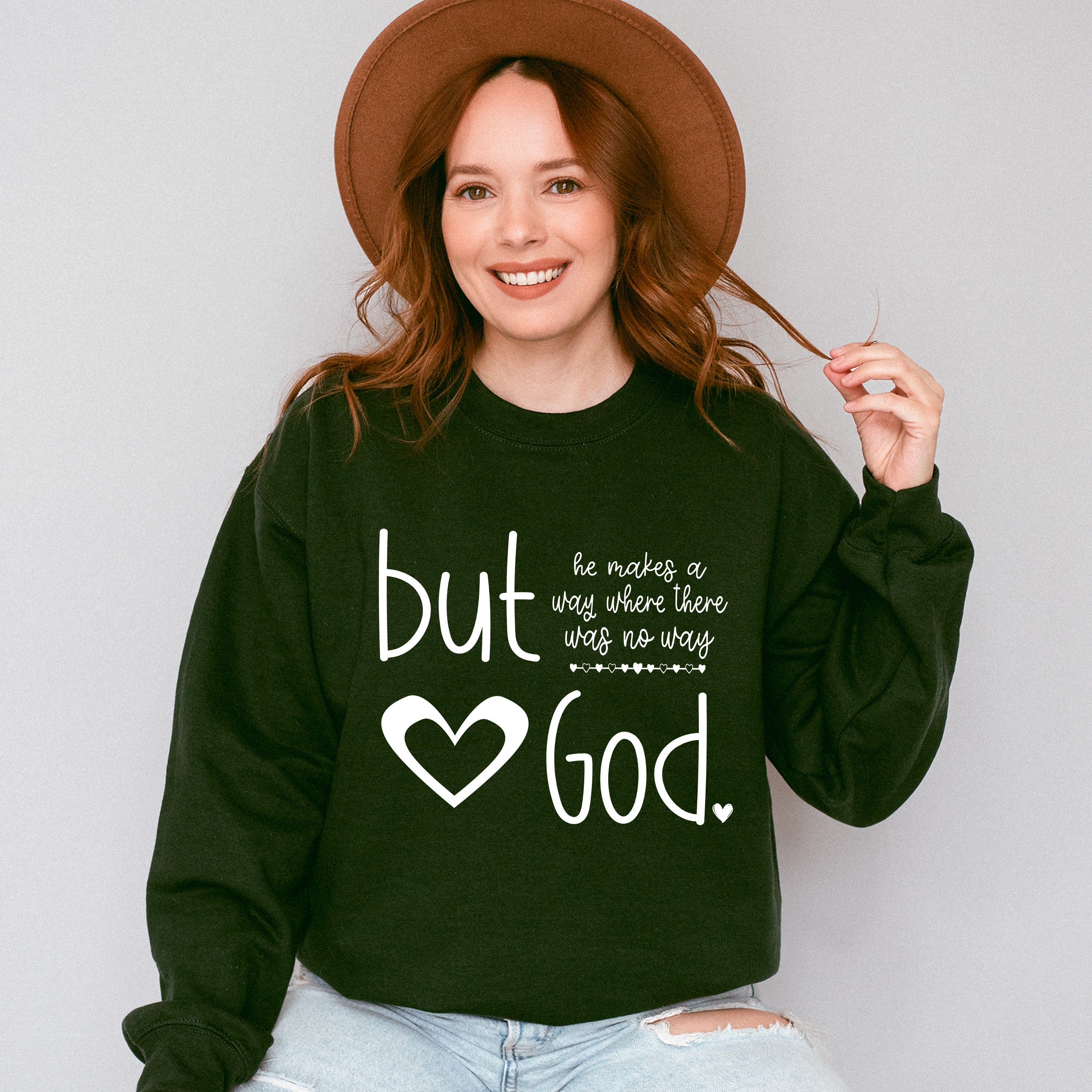 He Makes A Way Where There Is No Way - Christianity Unisex Crewneck T-Shirt Sweatshirt Hoodie