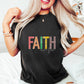 Faith Over Fear Colorful Design - Christianity Unisex Crewneck T-Shirt Sweatshirt Hoodie