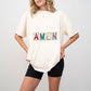 Amen Colorful Design - Christianity Unisex Crewneck T-Shirt Sweatshirt Hoodie