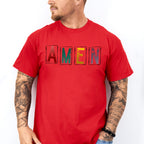 Amen Colorful Design - Christianity Unisex Crewneck T-Shirt Sweatshirt Hoodie