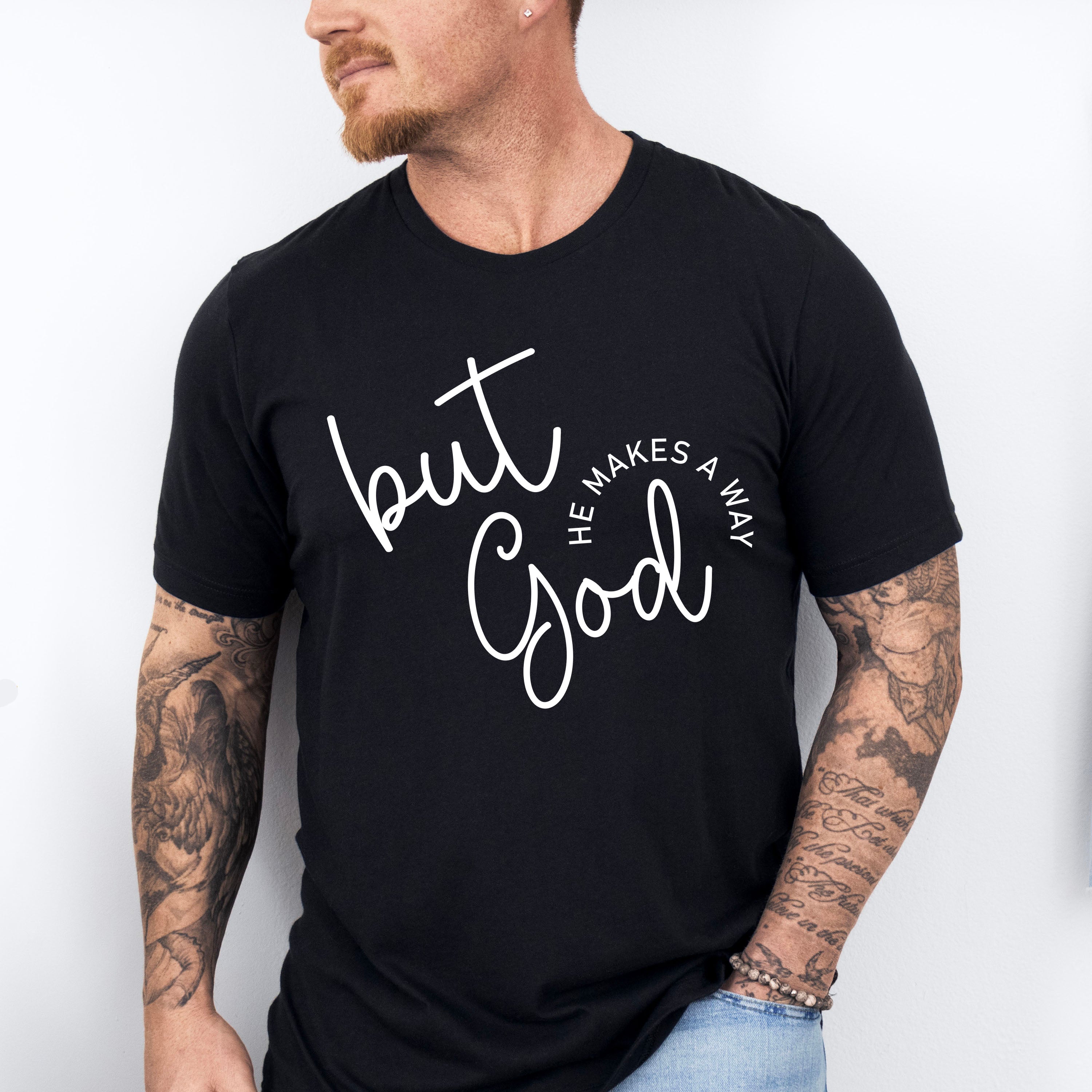 But God He Makes A Way - Christianity Unisex Crewneck T-Shirt Sweatshirt Hoodie