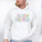 12 New Chapter 365 New Chances - New Years Unisex Crewneck T-Shirt Sweatshirt Hoodie