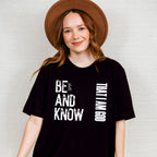 Be Still And Know That I Am God - Christianity Unisex Crewneck T-Shirt Sweatshirt Hoodie
