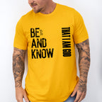 Be Still And Know That I Am God - Christianity Unisex Crewneck T-Shirt Sweatshirt Hoodie