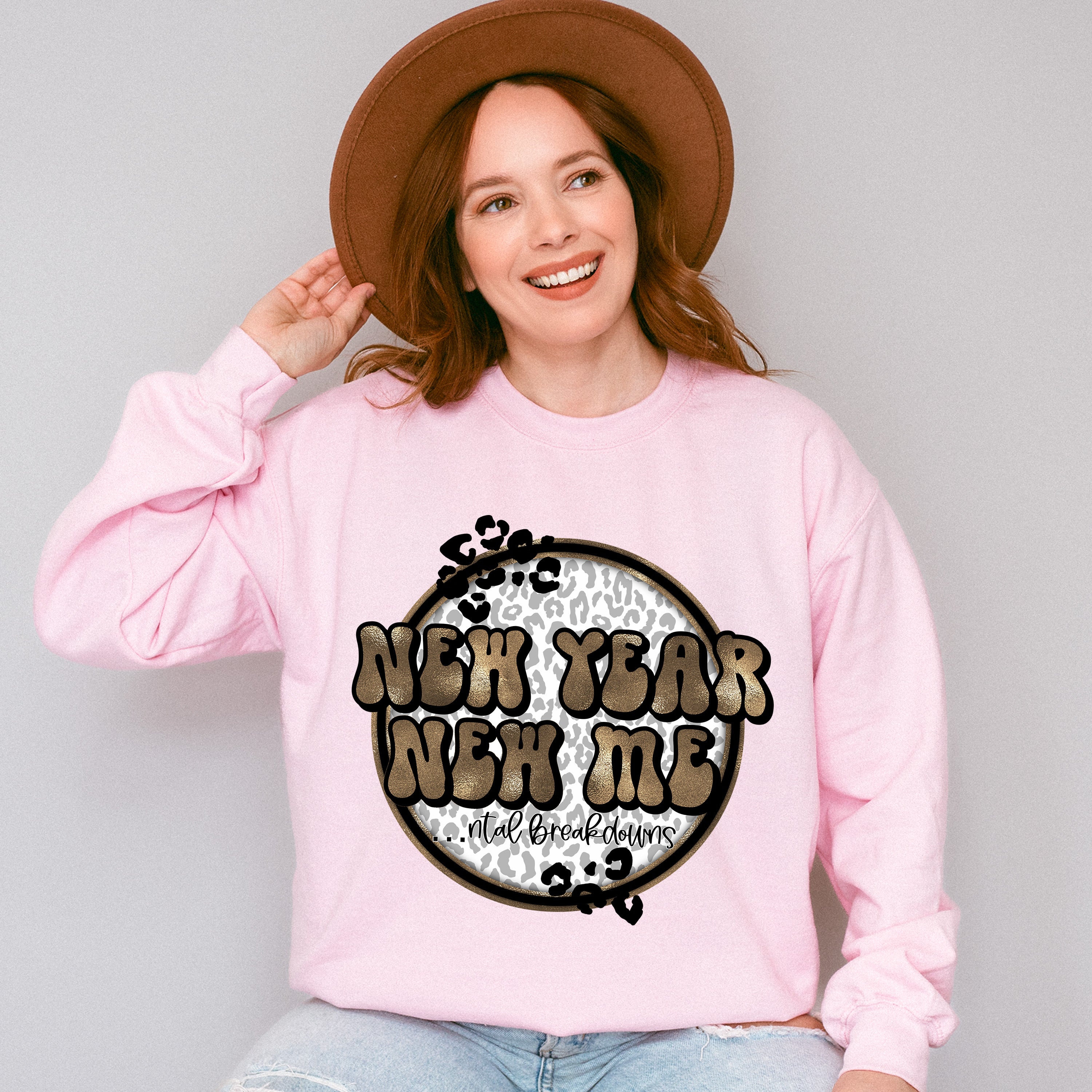 New Year New Me - New Years Unisex Crewneck T-Shirt Sweatshirt Hoodie