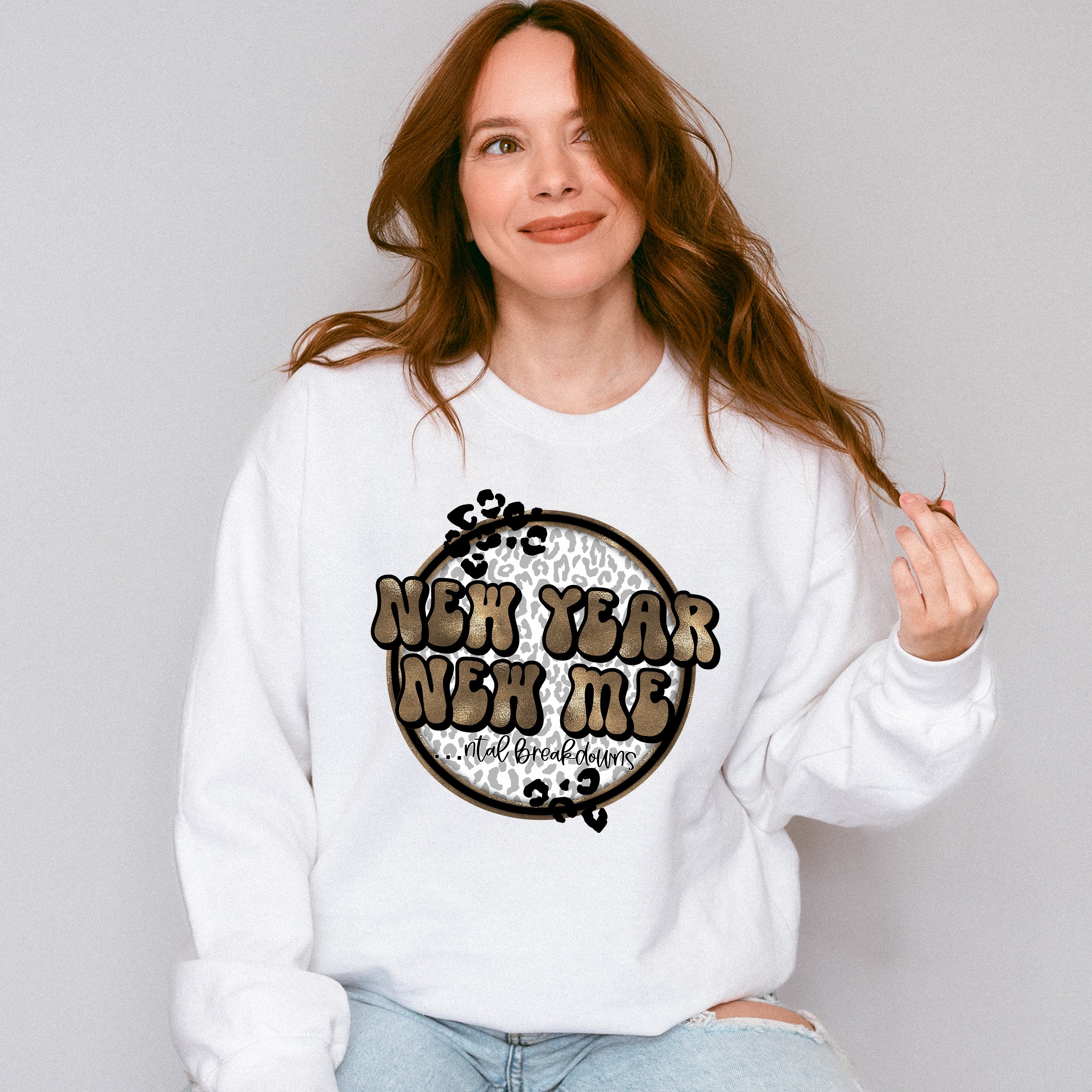 New Year New Me - New Years Unisex Crewneck T-Shirt Sweatshirt Hoodie