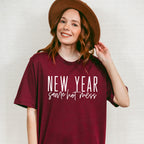 New Year Same Hot Mess Design - New Years Unisex Crewneck T-Shirt Sweatshirt Hoodie
