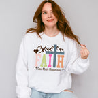 Faith Can Move Mountains - Christianity Unisex Crewneck T-Shirt Sweatshirt Hoodie