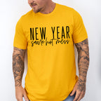 New Year Same Hot Mess Design - New Years Unisex Crewneck T-Shirt Sweatshirt Hoodie