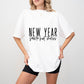 New Year Same Hot Mess Design - New Years Unisex Crewneck T-Shirt Sweatshirt Hoodie