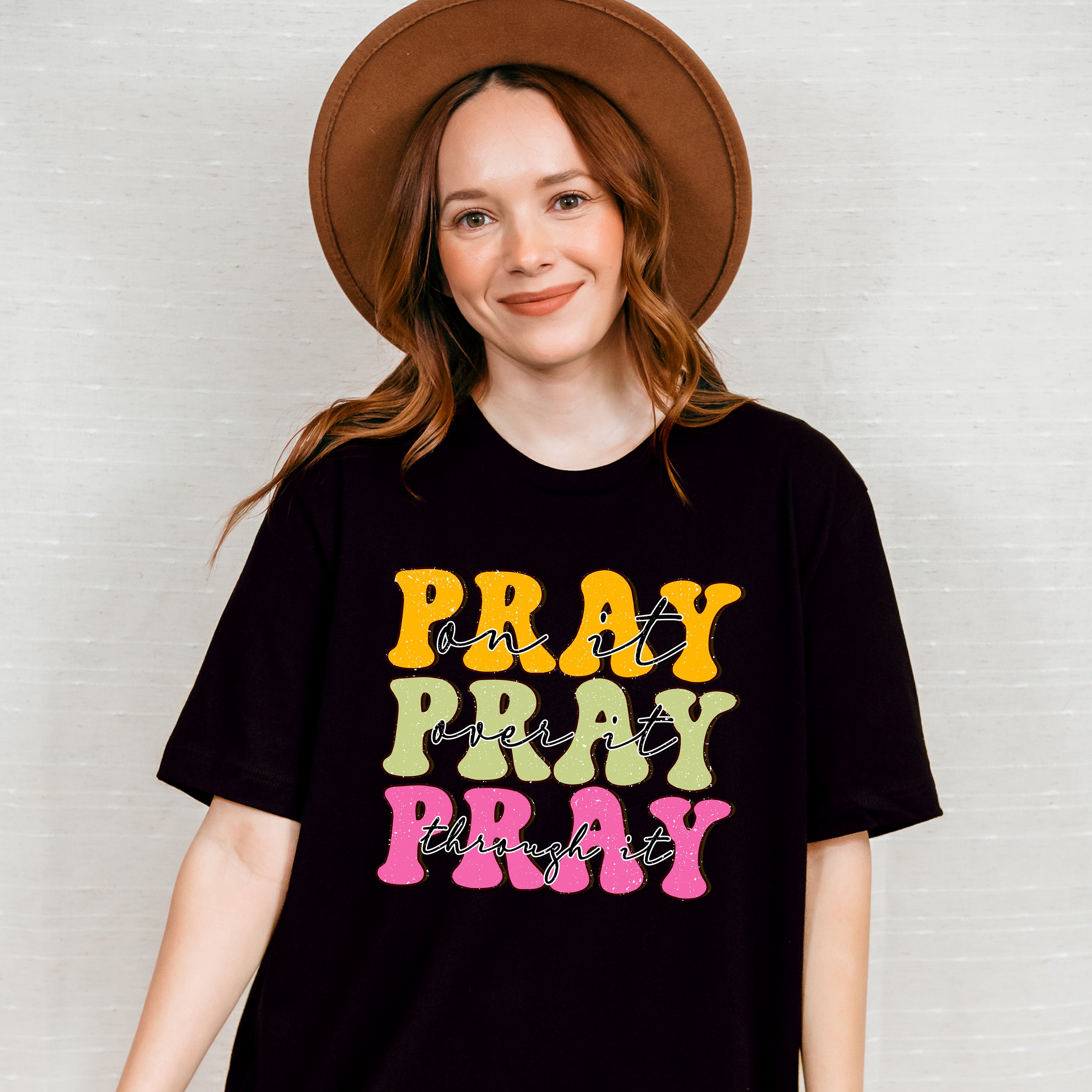 Pray Pray Pray - Christianity Unisex Crewneck T-Shirt Sweatshirt Hoodie
