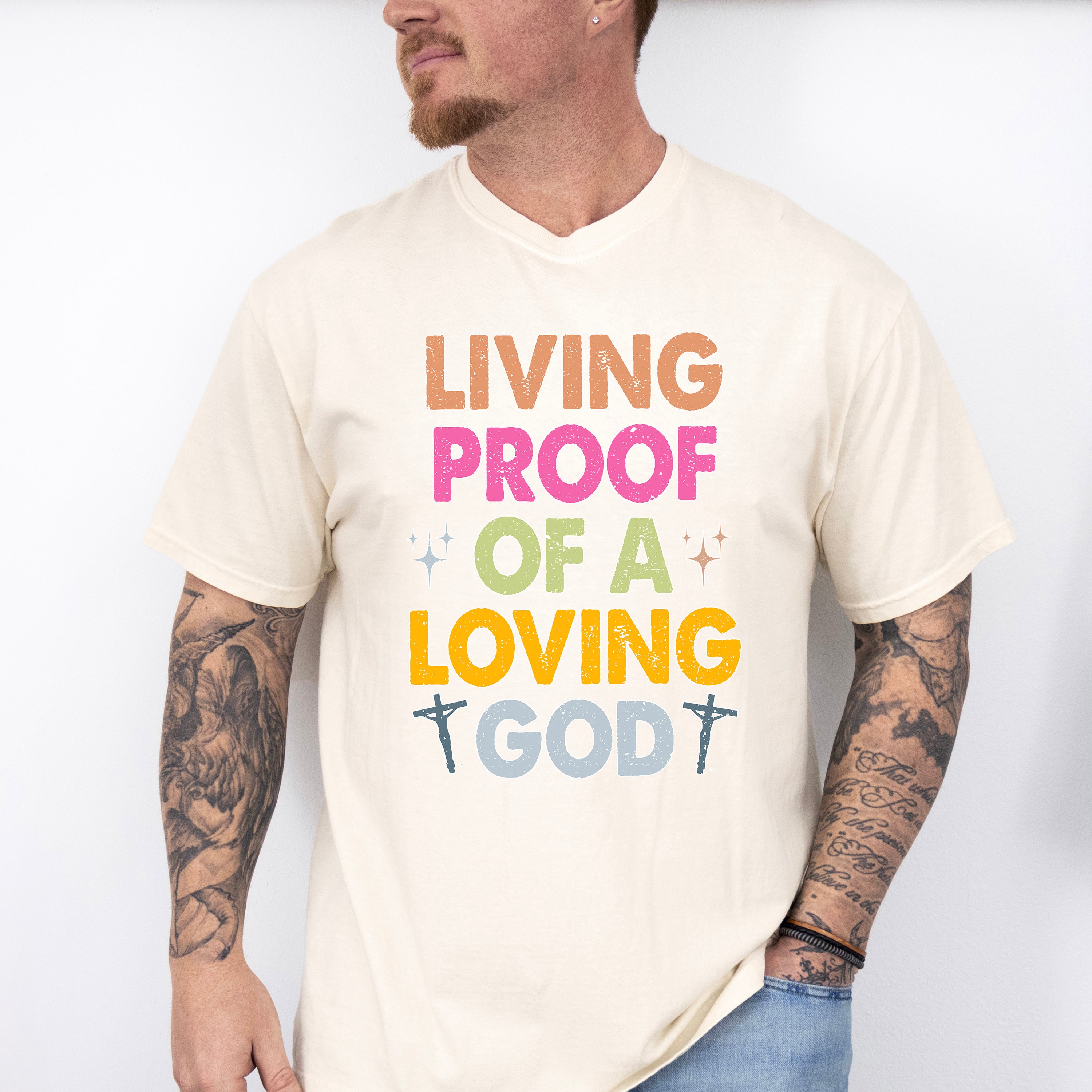 Proof Of A Loving God - Christianity Unisex Crewneck T-Shirt Sweatshirt Hoodie
