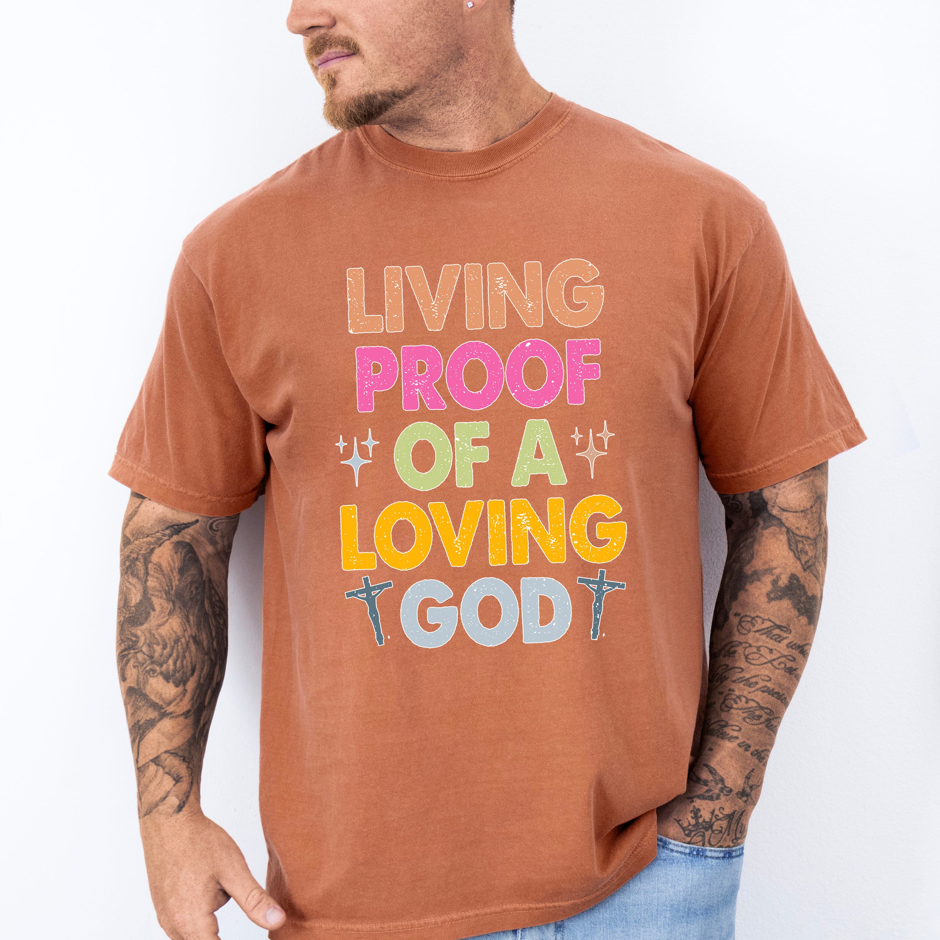 Proof Of A Loving God - Christianity Unisex Crewneck T-Shirt Sweatshirt Hoodie