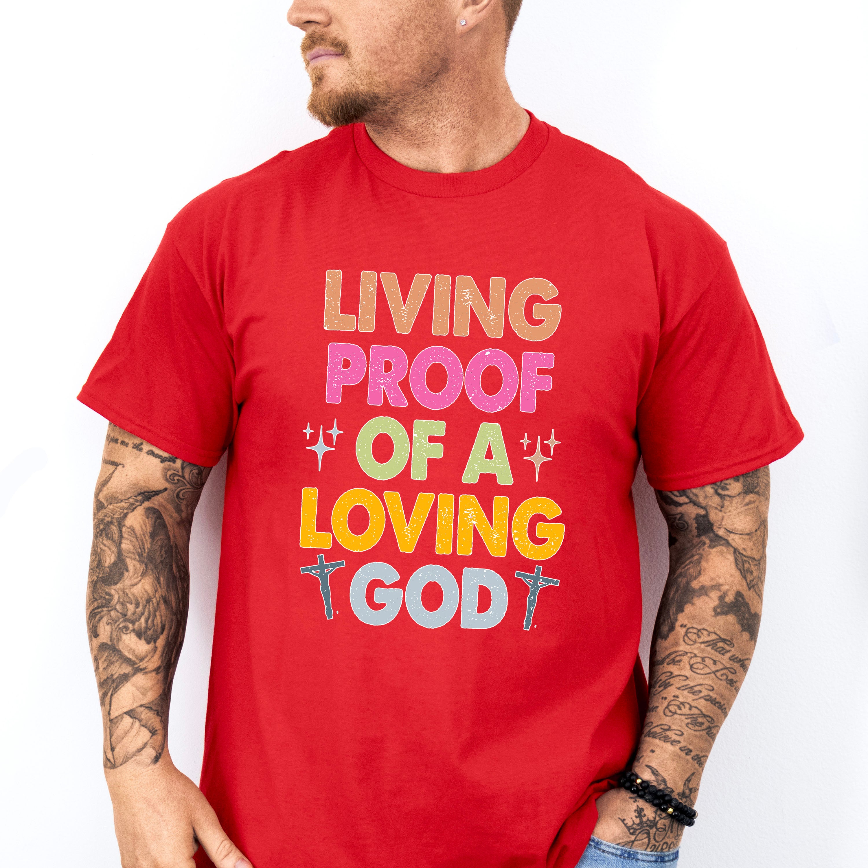 Proof Of A Loving God - Christianity Unisex Crewneck T-Shirt Sweatshirt Hoodie