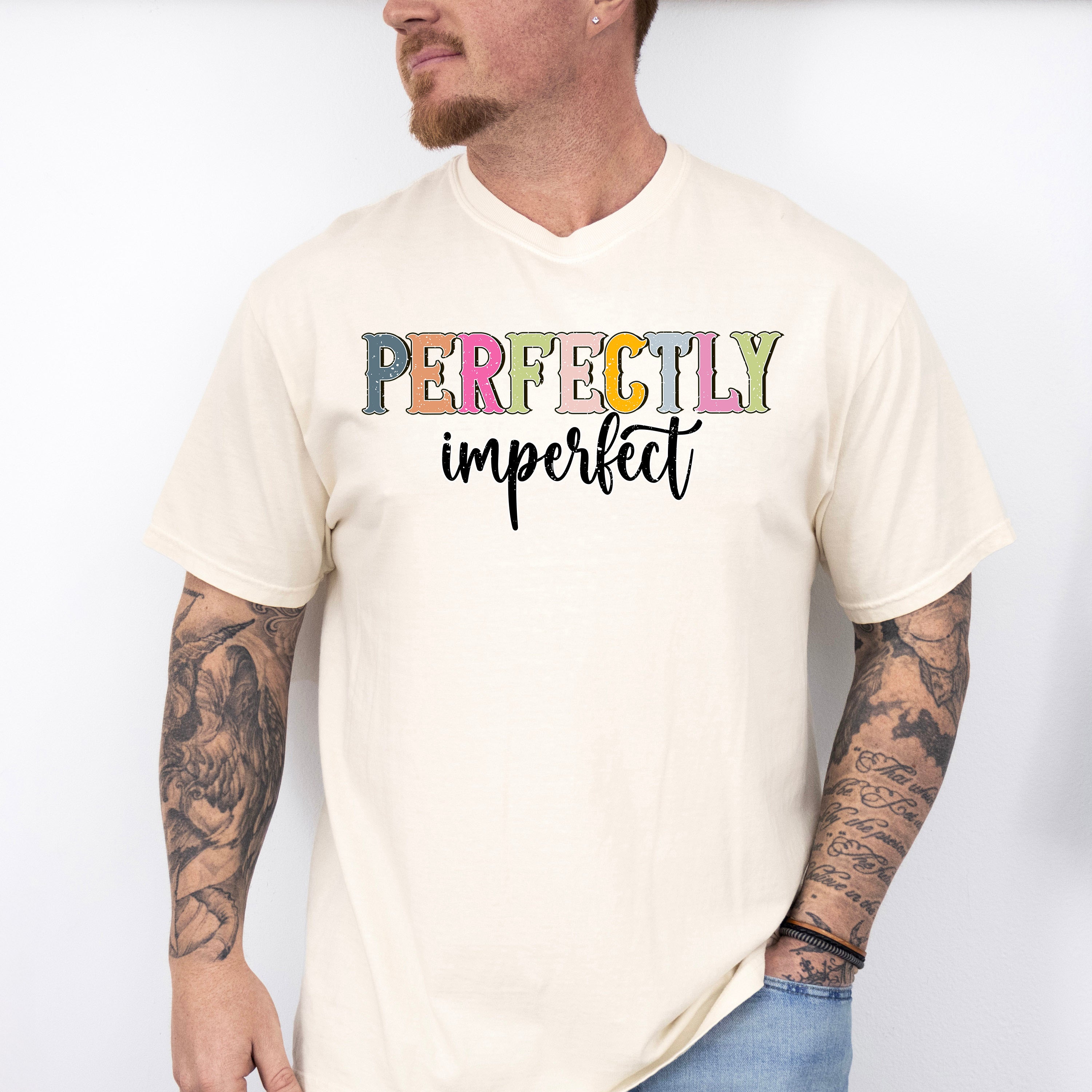 Perfectly Imperfect - Christianity Unisex Crewneck T-Shirt Sweatshirt Hoodie