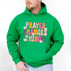 Prayer Changes Things - Christianity Unisex Crewneck T-Shirt Sweatshirt Hoodie