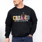 Created With A Purpose - Christianity Unisex Crewneck T-Shirt Sweatshirt Hoodie