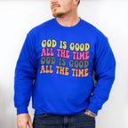 God Is Good All The Time - Christianity Unisex Crewneck T-Shirt Sweatshirt Hoodie