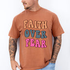 Faith Love Fear - Christianity Unisex Crewneck T-Shirt Sweatshirt Hoodie