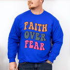 Faith Love Fear - Christianity Unisex Crewneck T-Shirt Sweatshirt Hoodie