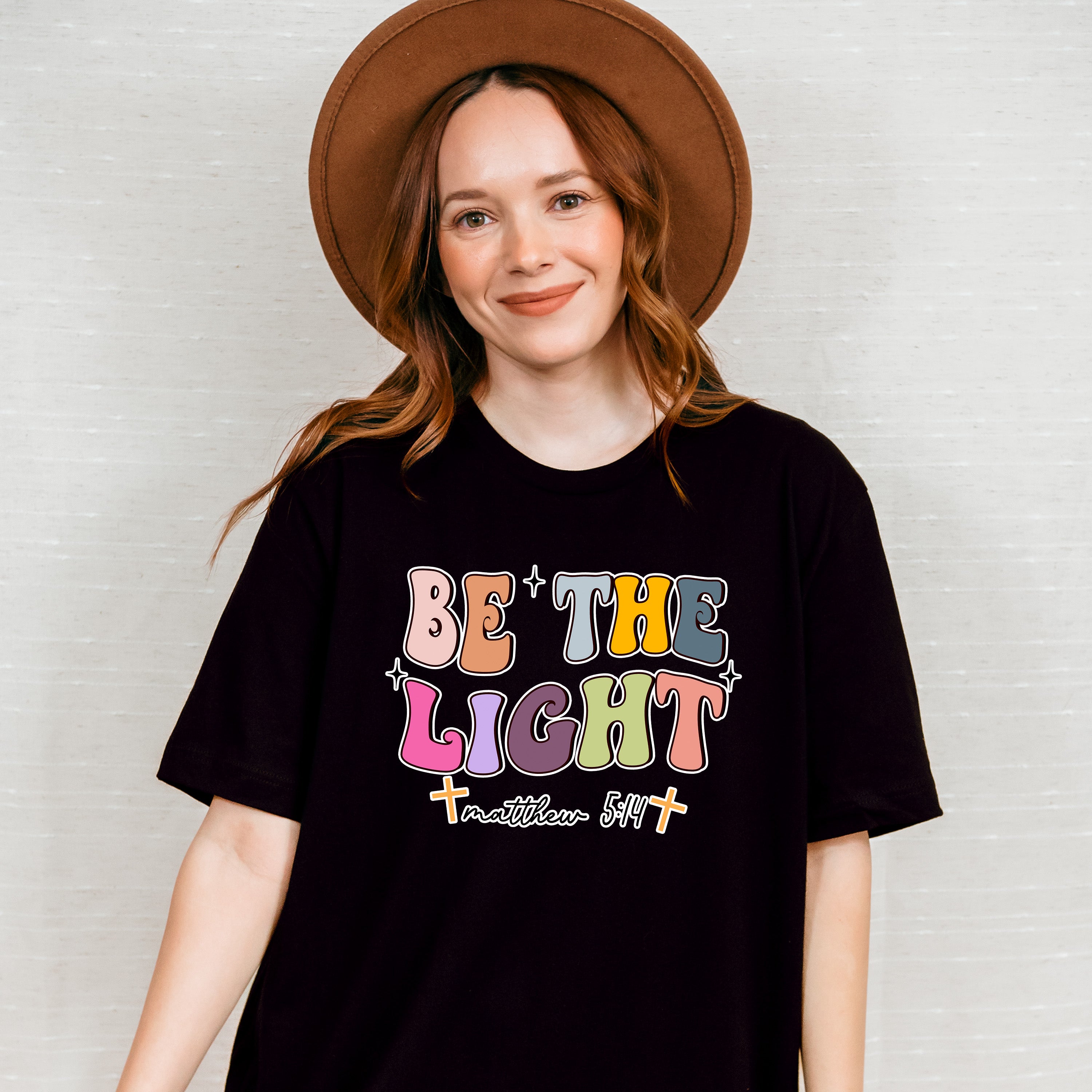 Be The Light - Christianity Unisex Crewneck T-Shirt Sweatshirt Hoodie