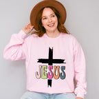 Jesus Cross Design - Christianity Unisex Crewneck T-Shirt Sweatshirt Hoodie