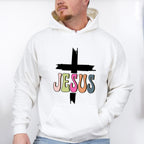 Jesus Cross Design - Christianity Unisex Crewneck T-Shirt Sweatshirt Hoodie