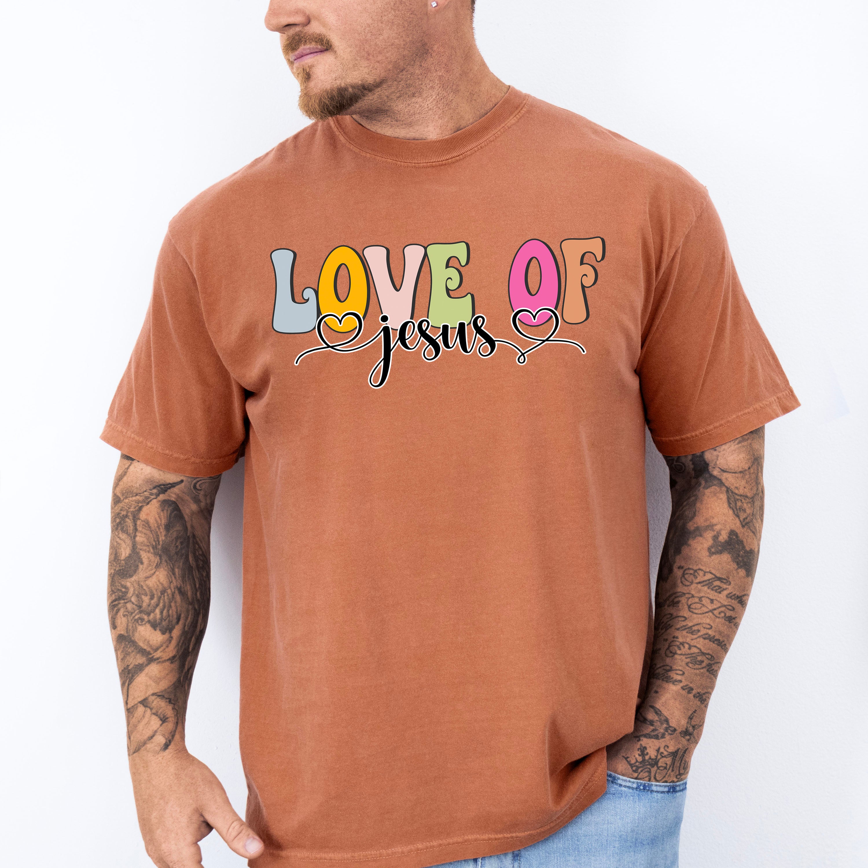 Love Of Jesus - Christianity Unisex Crewneck T-Shirt Sweatshirt Hoodie