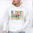 Blessed Colorful Design - Christianity Unisex Crewneck T-Shirt Sweatshirt Hoodie