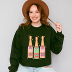Sip Sip Hoo Ray! Champagne Design - New Years Unisex Crewneck T-Shirt Sweatshirt Hoodie