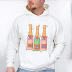 Sip Sip Hoo Ray! Champagne Design - New Years Unisex Crewneck T-Shirt Sweatshirt Hoodie
